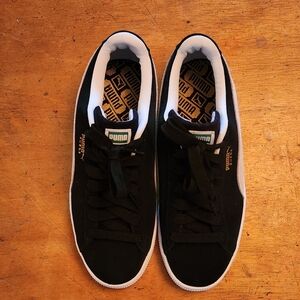 Puma Kids Black Sneakers